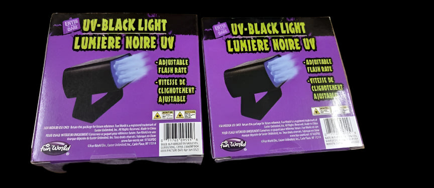 UV strobe light