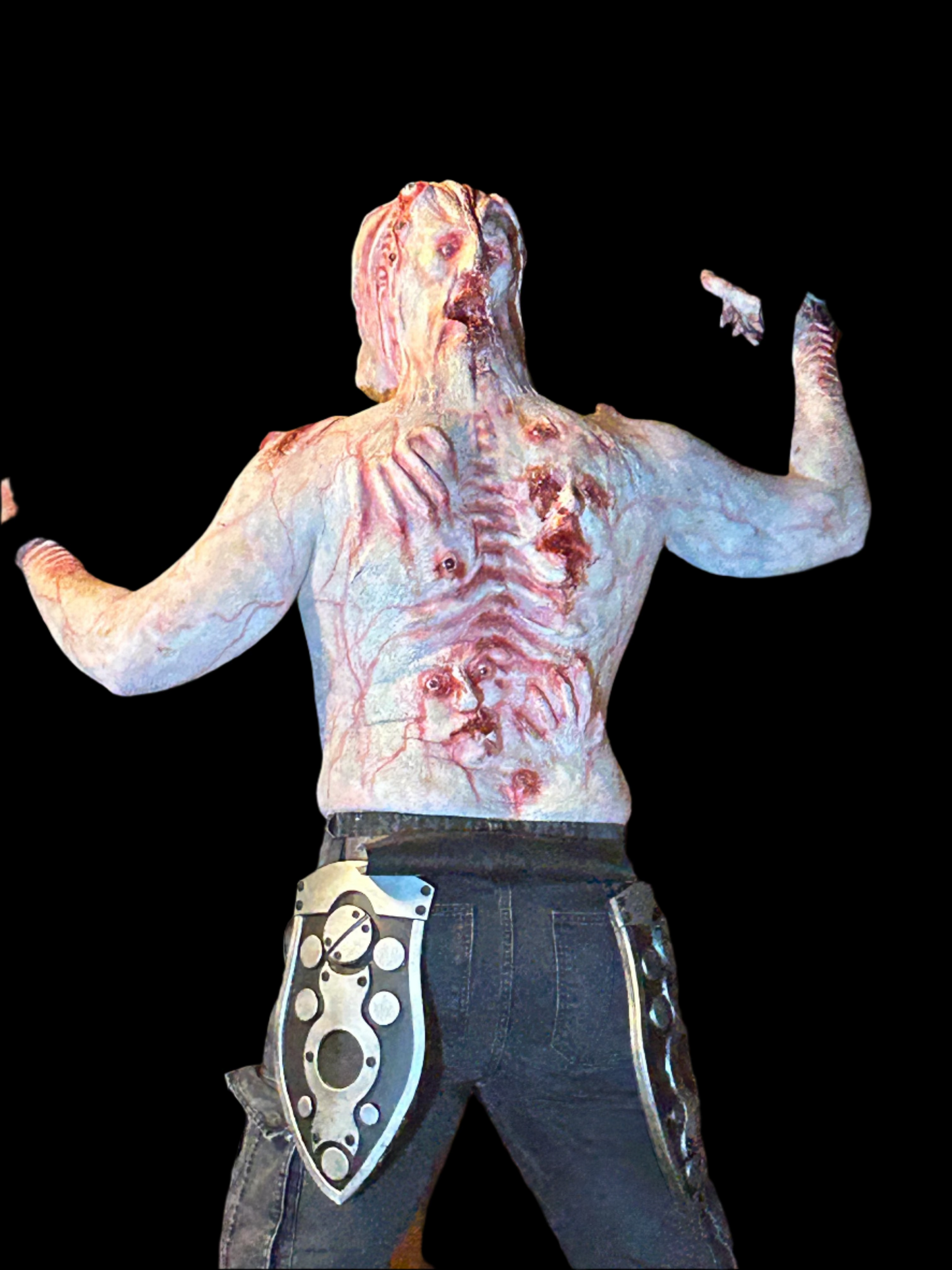 Foam Latex Back Prosthetic