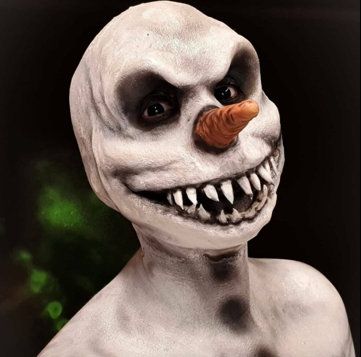 Jack Frost Snowman Mask