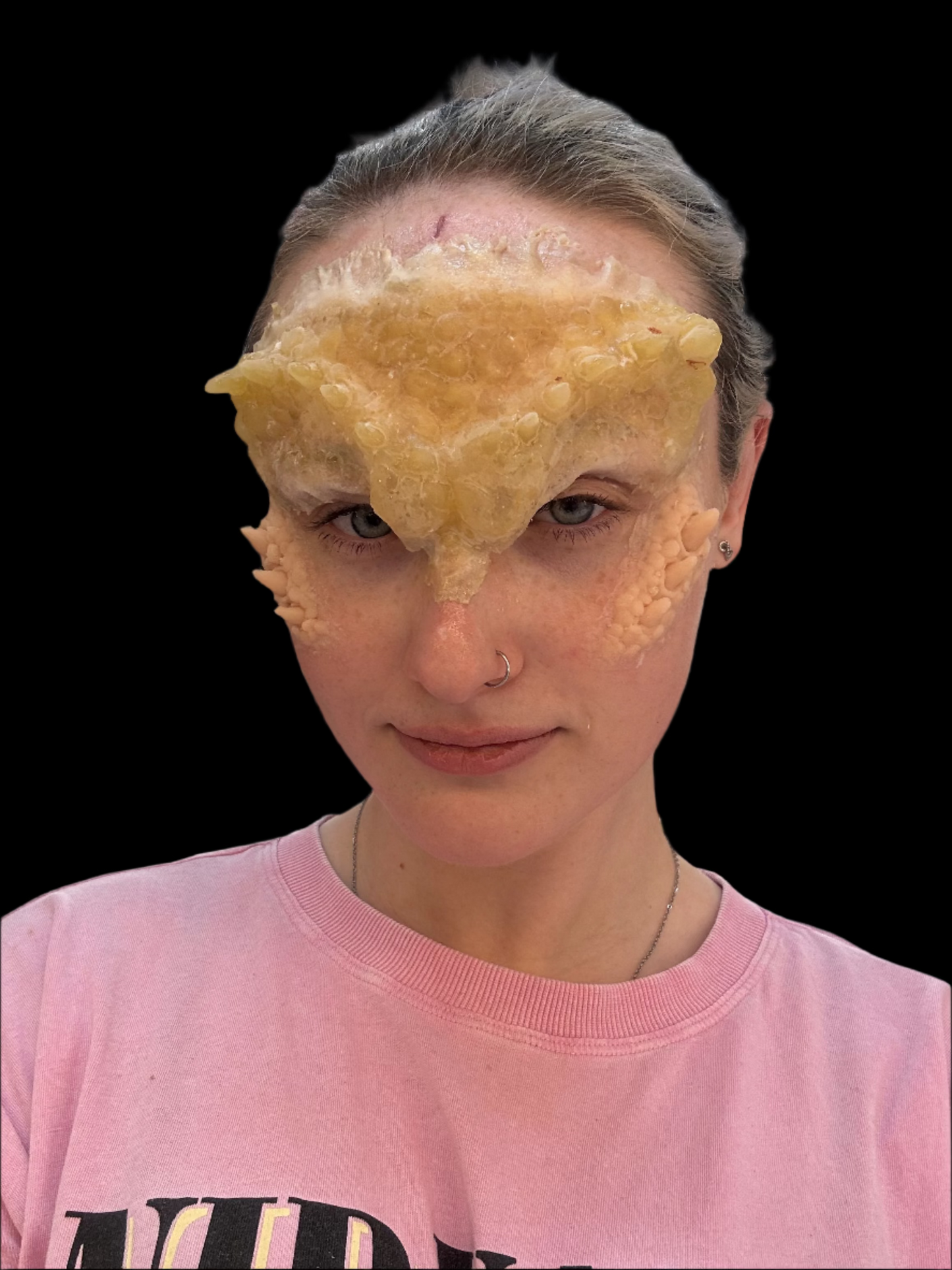 Reptile Gremlins forehead and cheeks prosthetic set