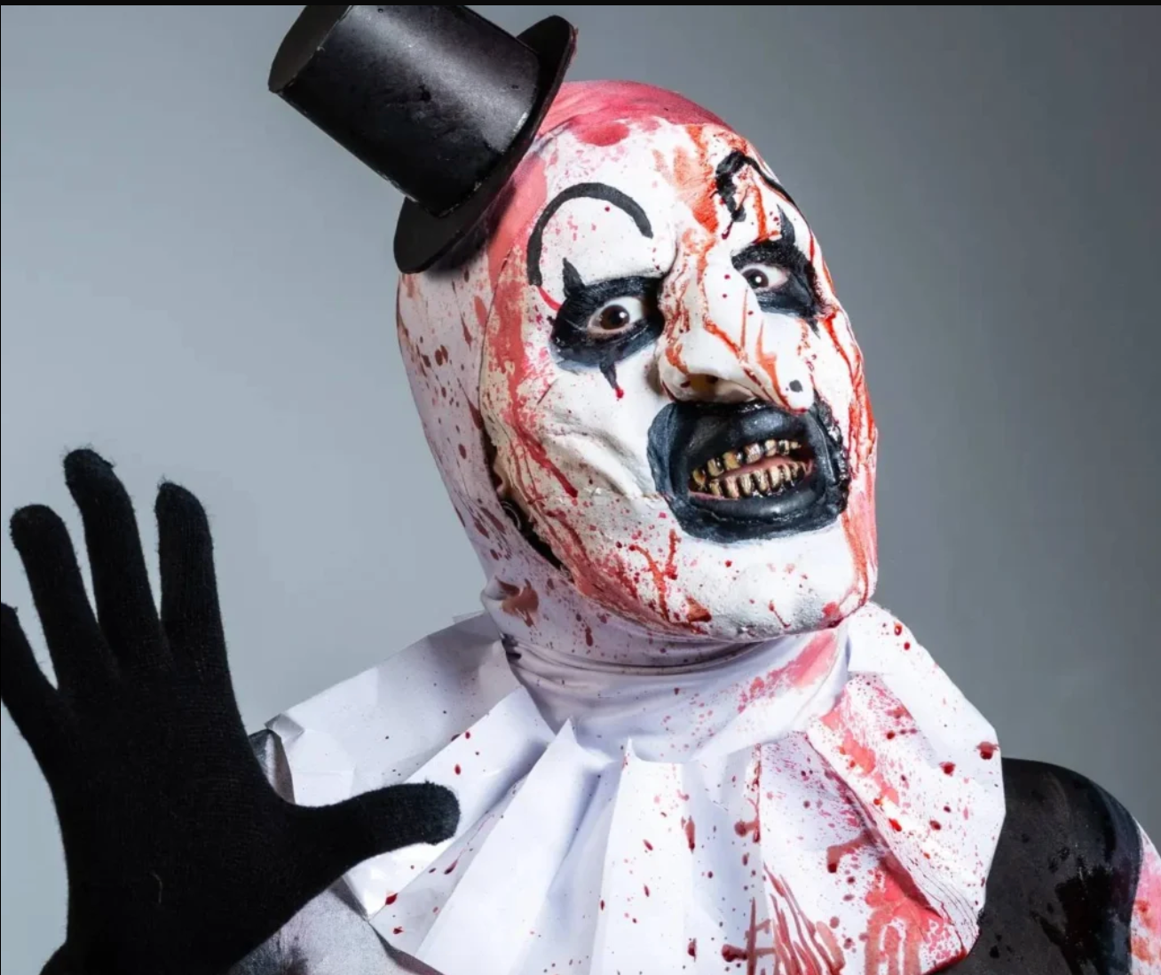 large latex chin prosthetic