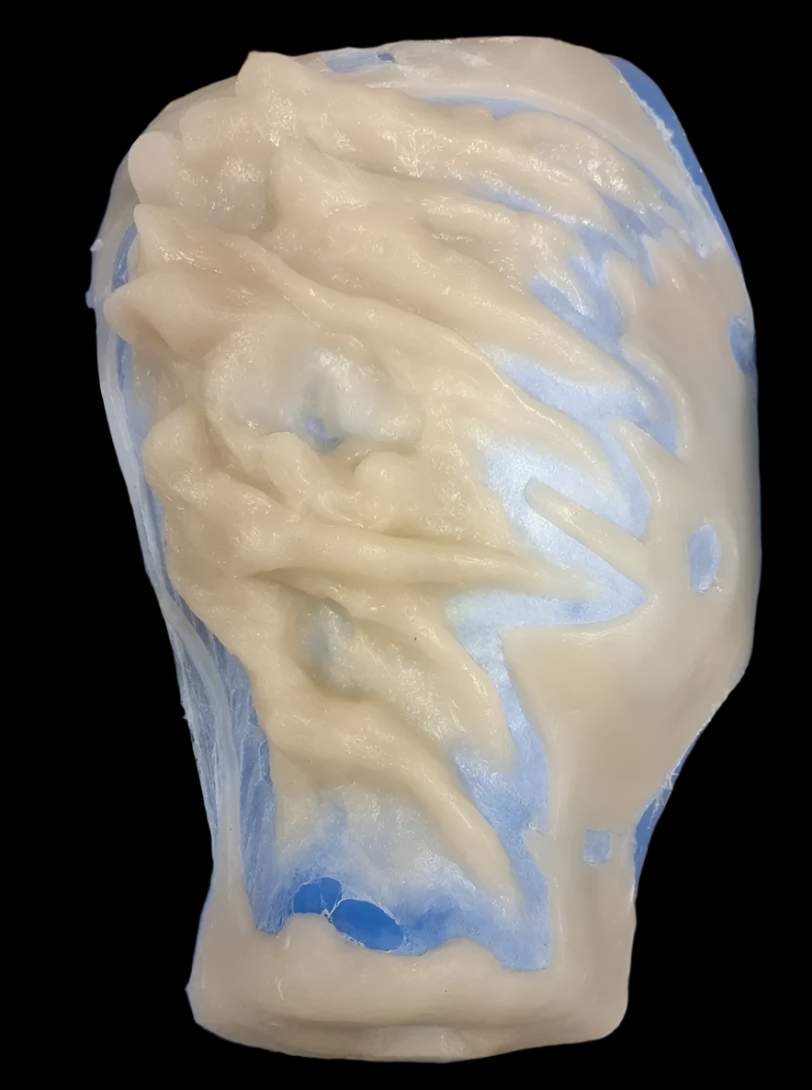alien head prosthetic