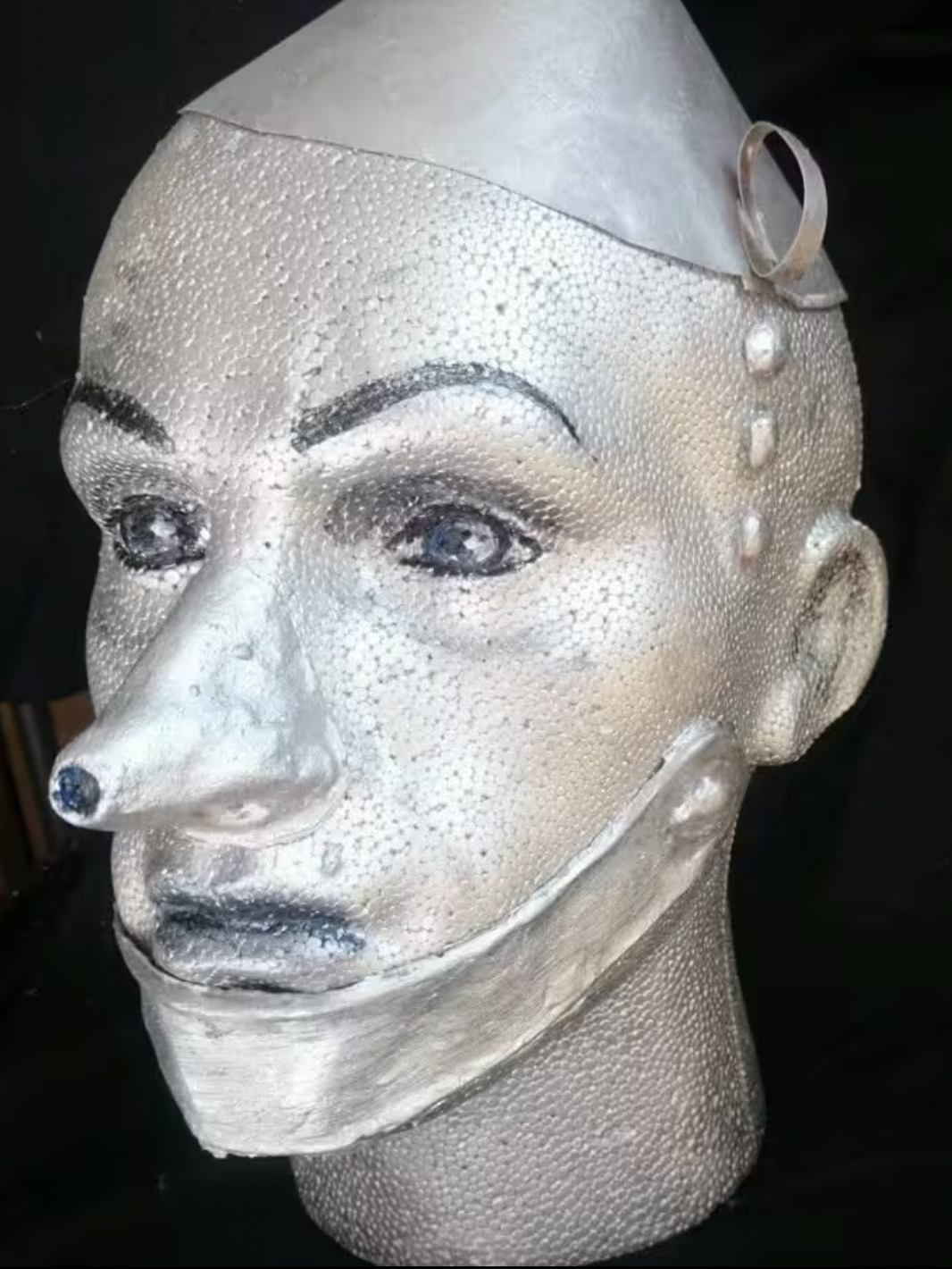 tin man nose and chin