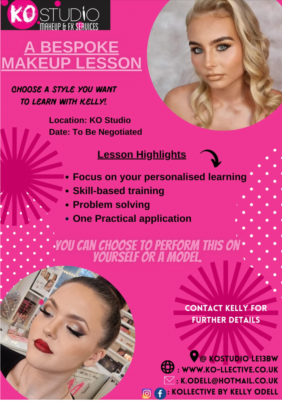 BESPOKE MAKEUP LESSON