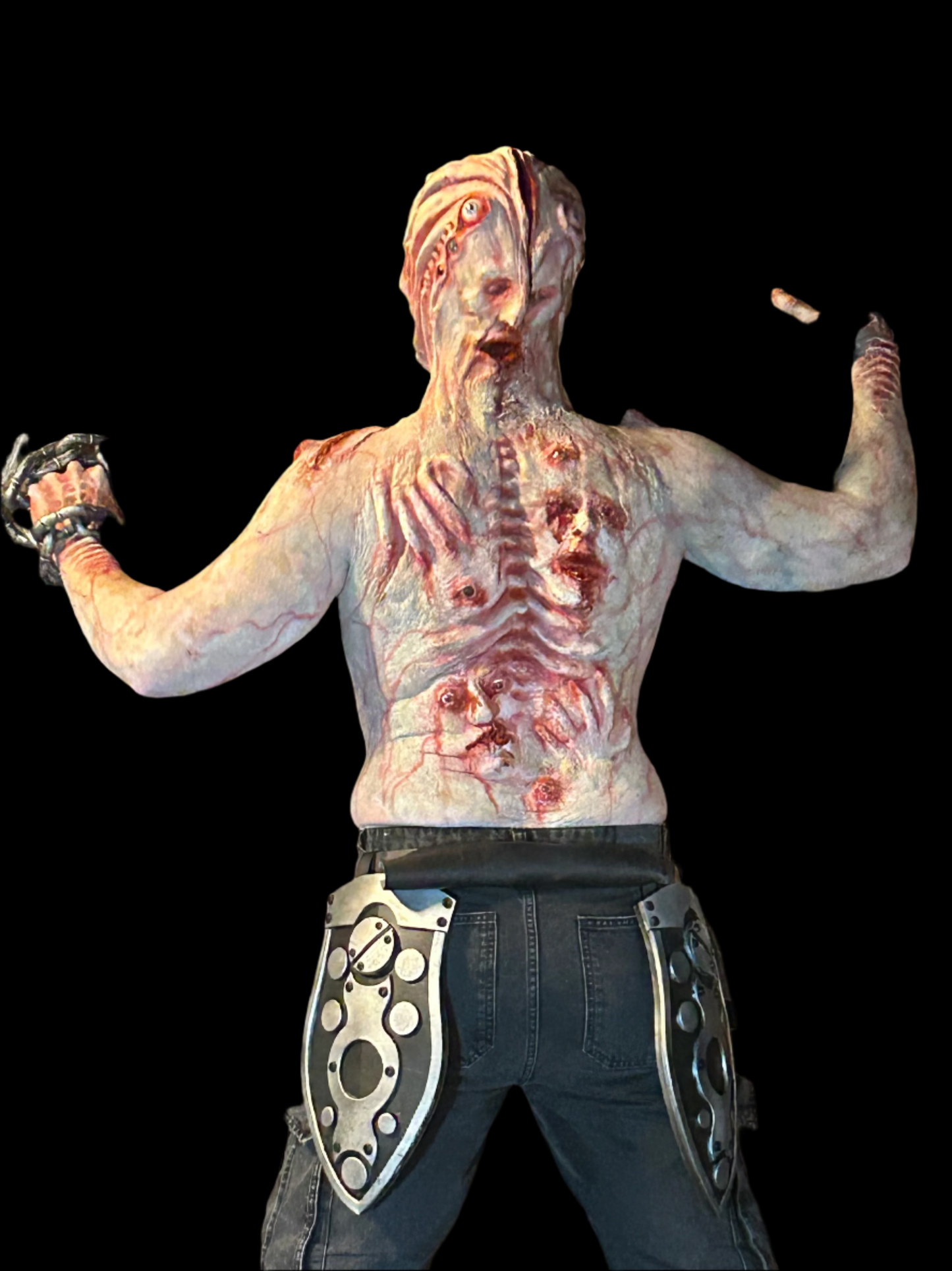 alien hybrid body of souls Back Prosthetic