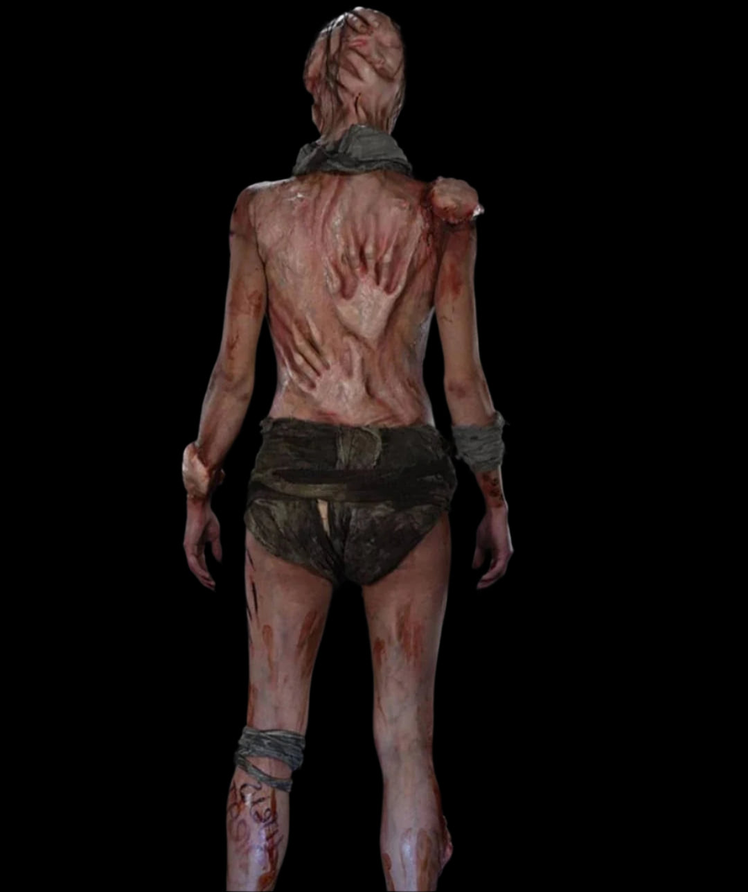 Body of Souls back chest body latex prosthetic inspired by Ed Gein and Freddy Krueger for sale.
