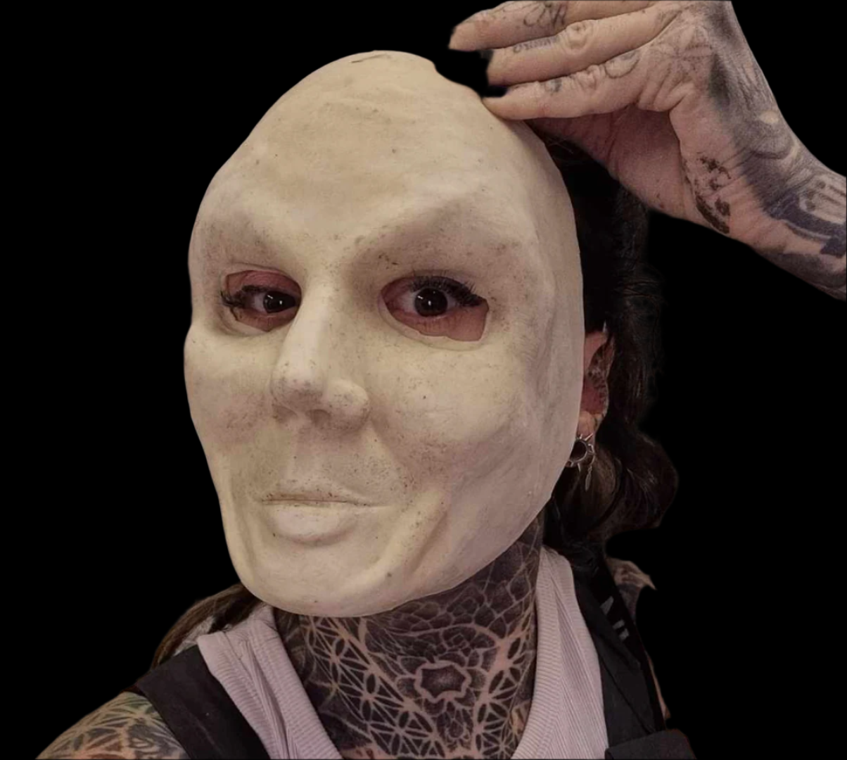 doll face prosthetic rubber latex