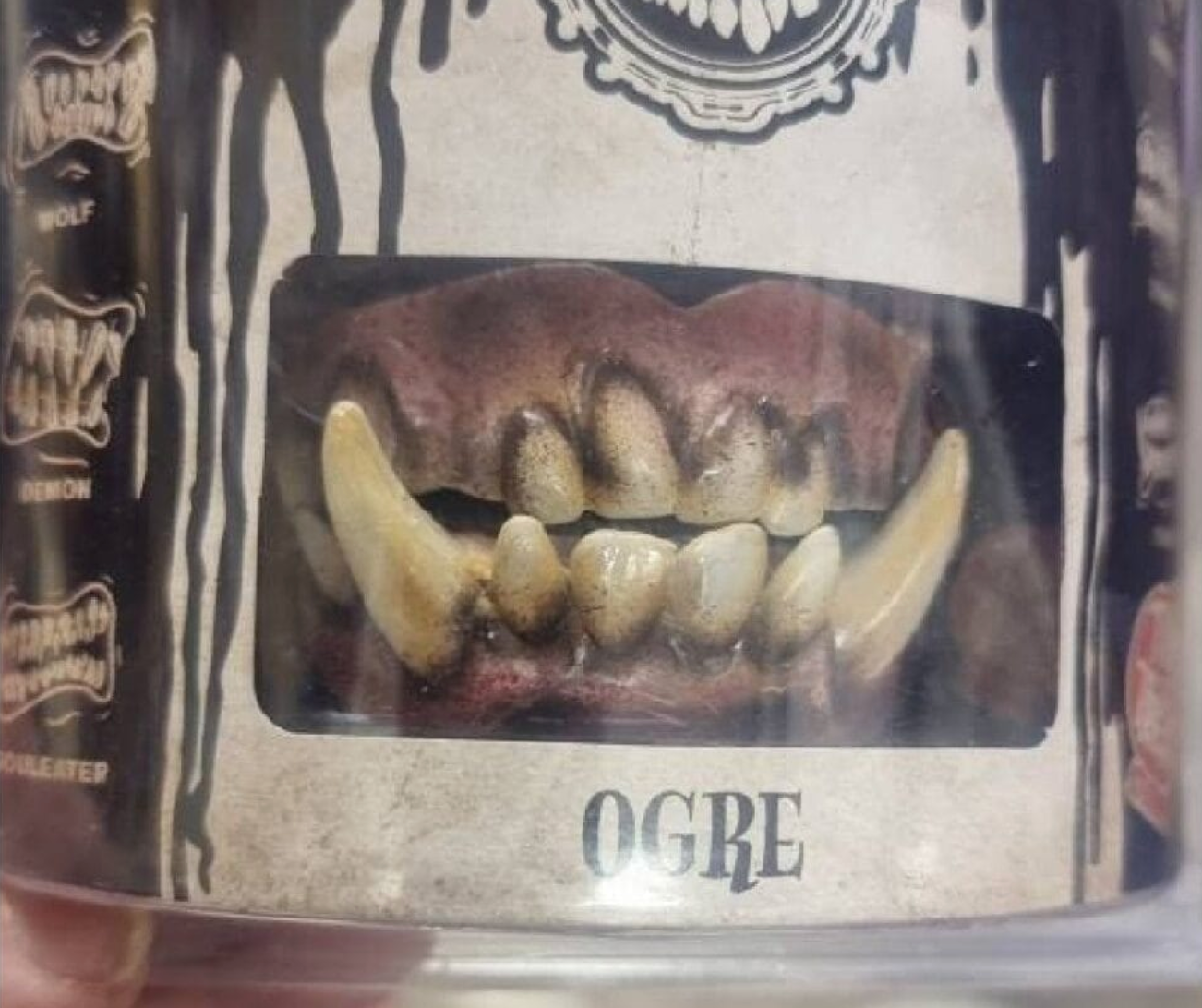 faux ogre teeth