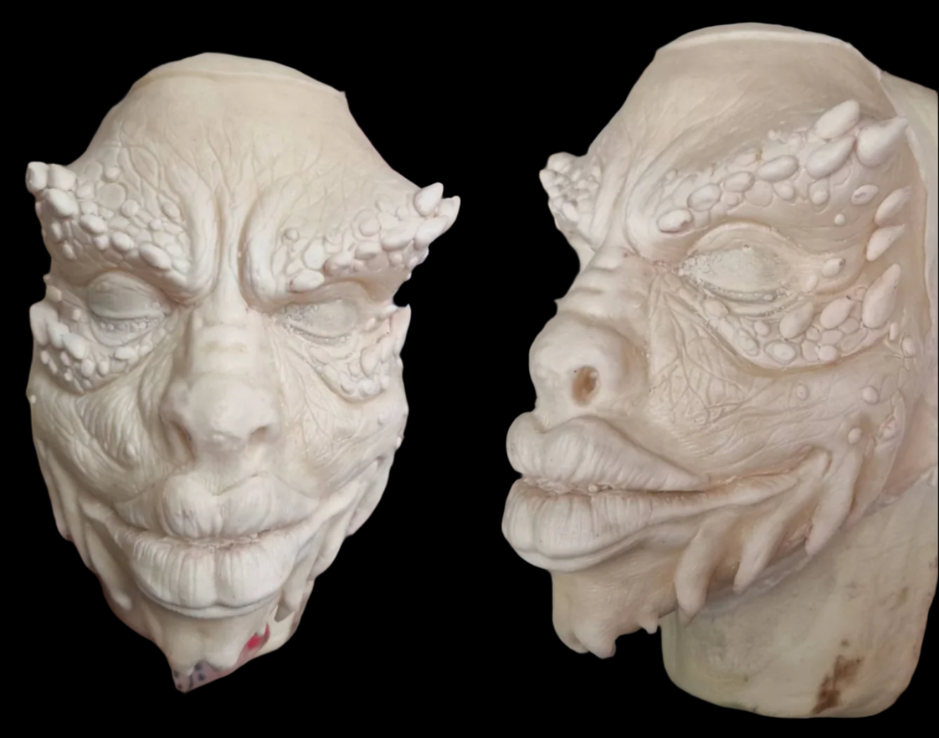 gretta gremlin full face prosthetic foam latex
