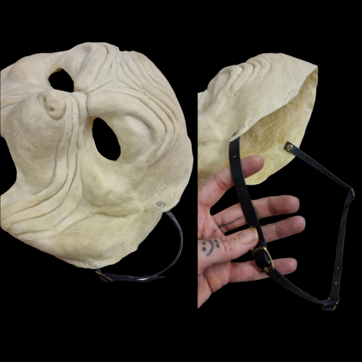 grinch mask with straps