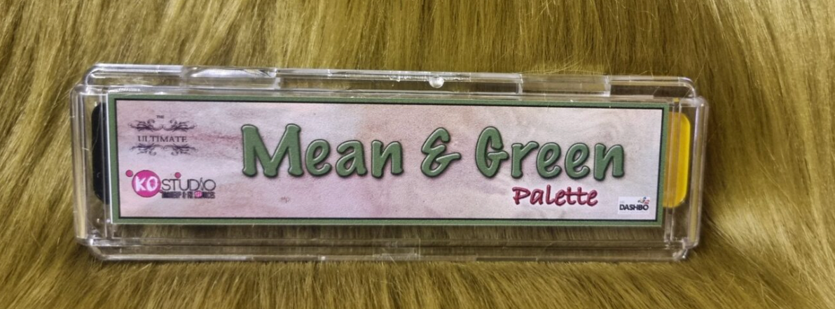 mean and green palette