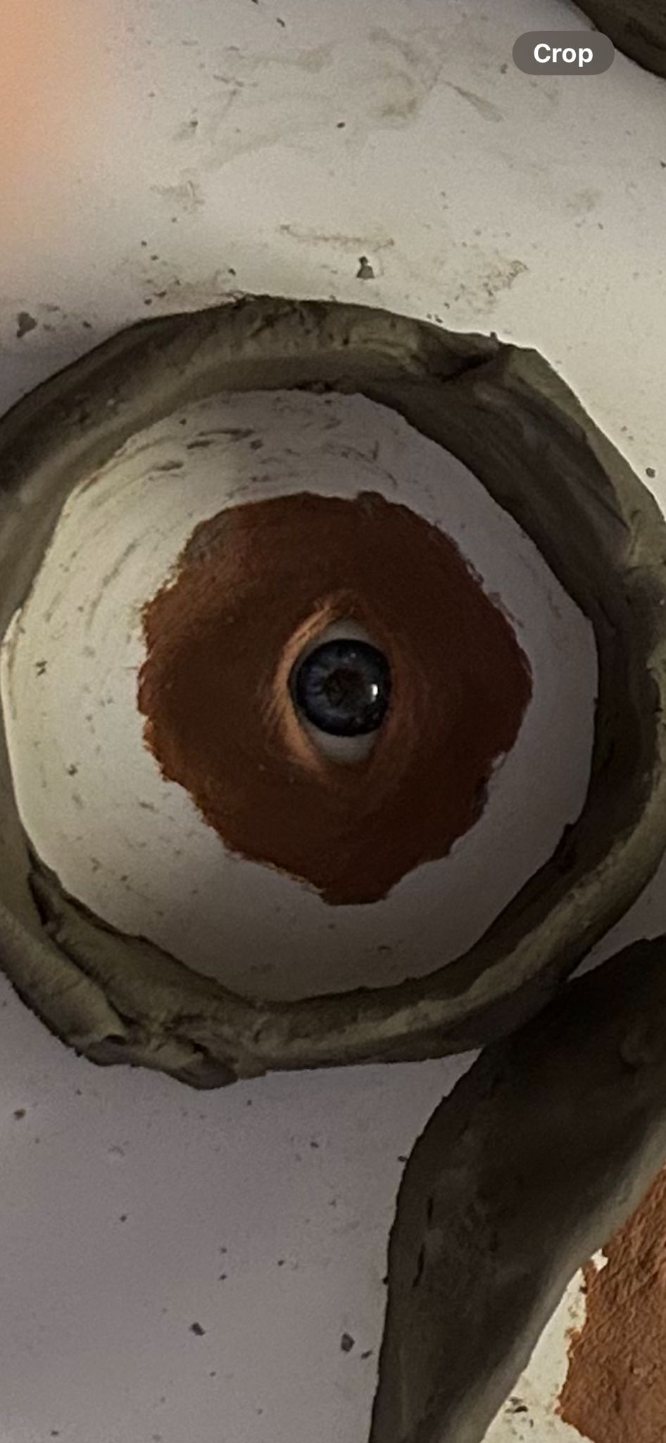 3rd eye prosthetic with faux eye - you choose your colour