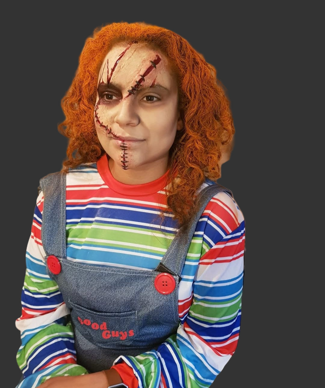 chucky doll stitch prosthetics