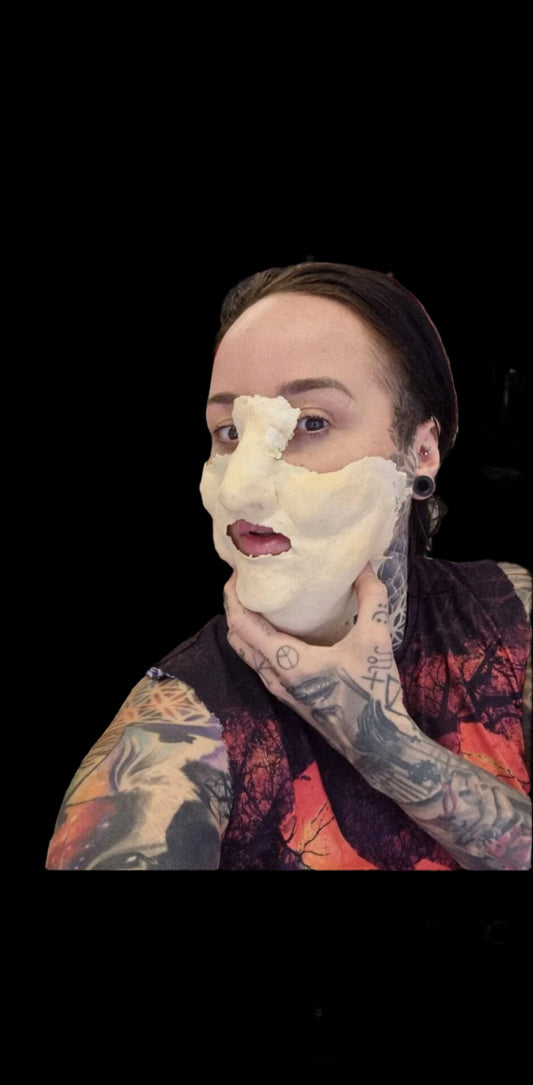 Swollen Face Latex Prosthetic