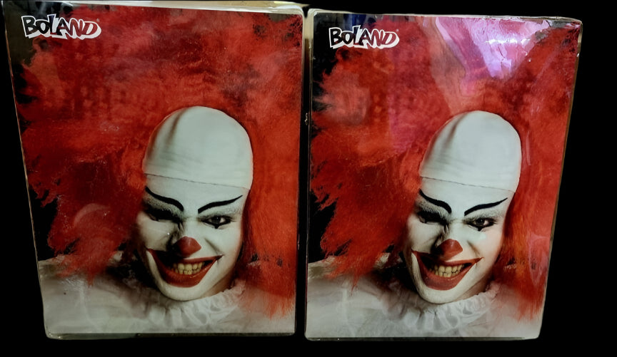 Classic red clown wig