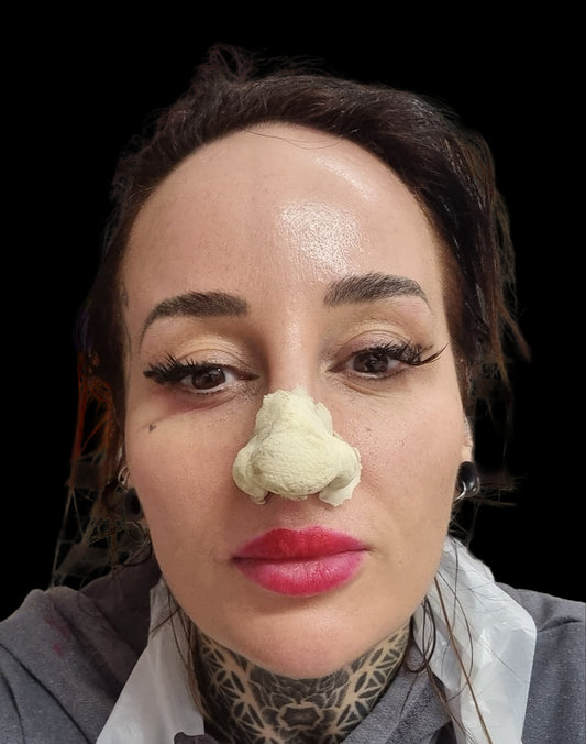 Shrek button nose latex prosthetic