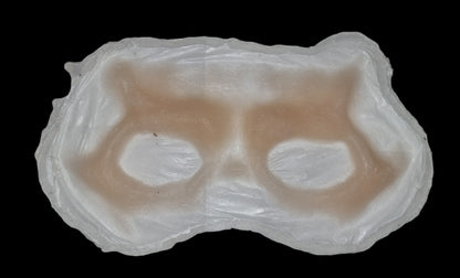 skull skeleton zombe brow prosthetic silicone
