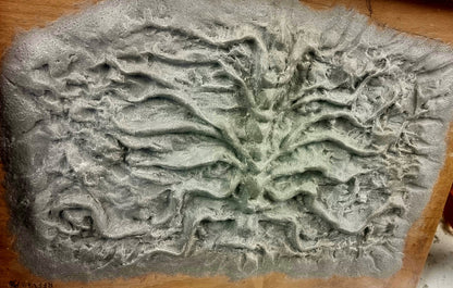 Woodland vein, Vecna, Stranger Things, back prosthetic spinal cord, alien, silicone.