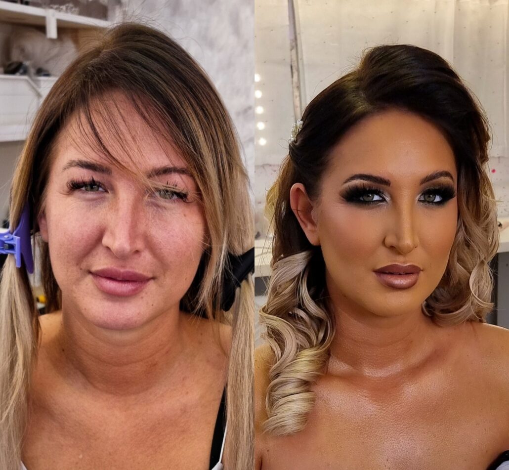 glam hair and makeup artist kollective by kelly odell at ko studio leicestershire