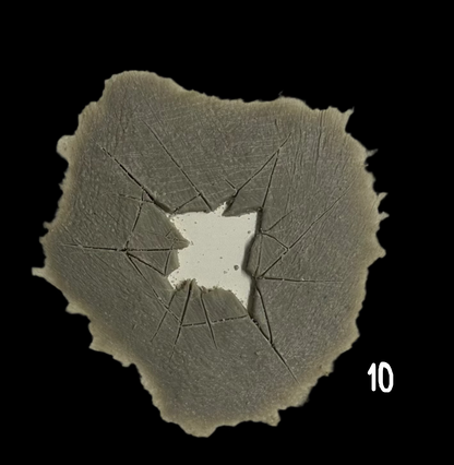 CRACKED SILICONE PIECES no 10