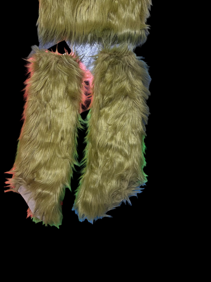 FULL FEMALE GRINCH FUR COSTUME SET