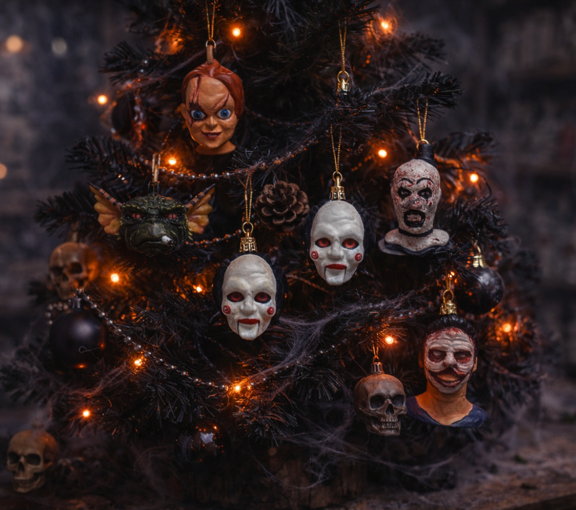 HORROR INSPIRED CHRISTMAS ORNAMENTS