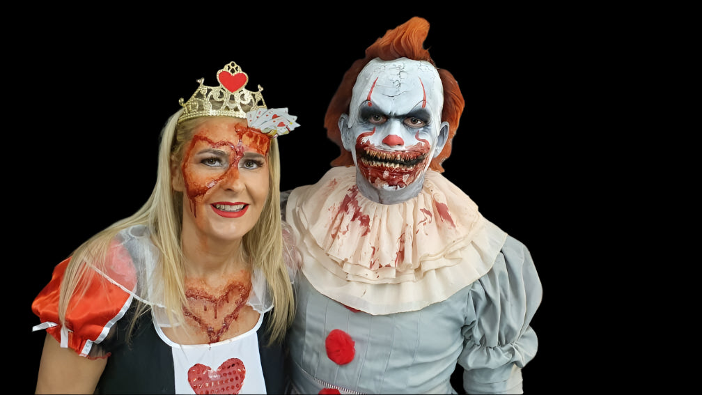 pennywise it clown forehead prosthetic cosplay fancy dress