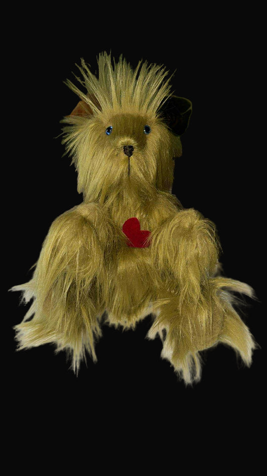 grinch inspired plush teddy