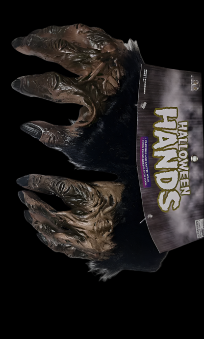 Furry Gorilla, Werewolf Gloves accessory 