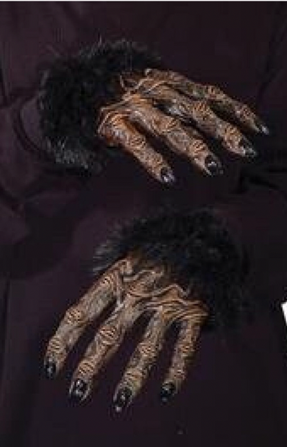 Furry Gorilla, Werewolf Gloves