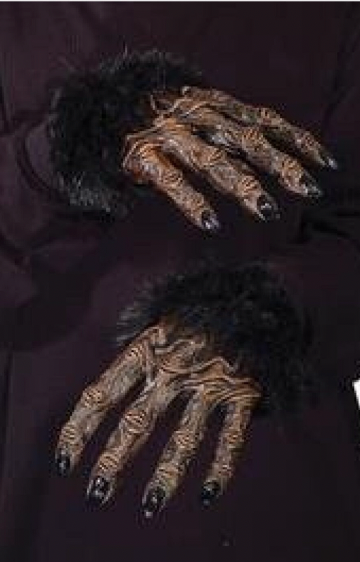 Furry Gorilla, Werewolf Gloves