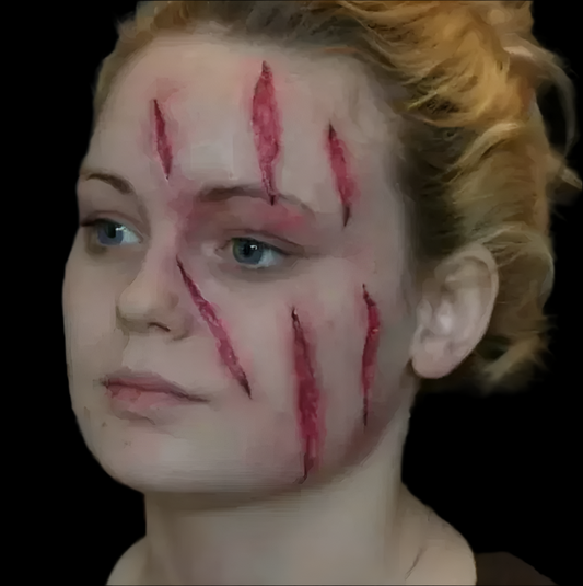 Subtle Realistic Slash silicone Wound
