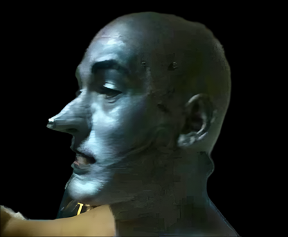 tin man nose and chin set 