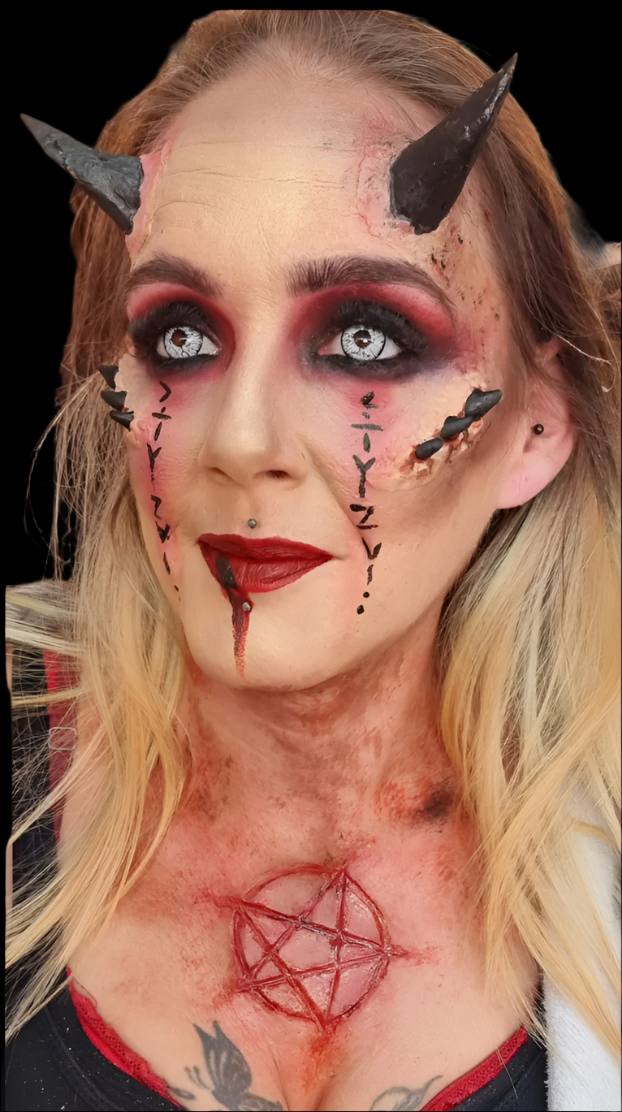 demonic ilicon prosthetic set 