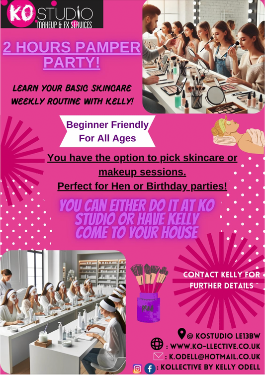 2 HOUR PAMPER PARTY