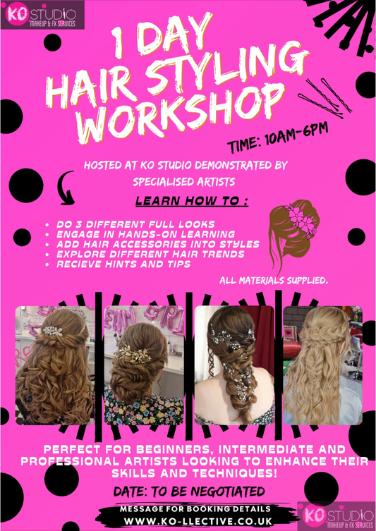 ONE DAY HAIR STYLING WORKSHOP