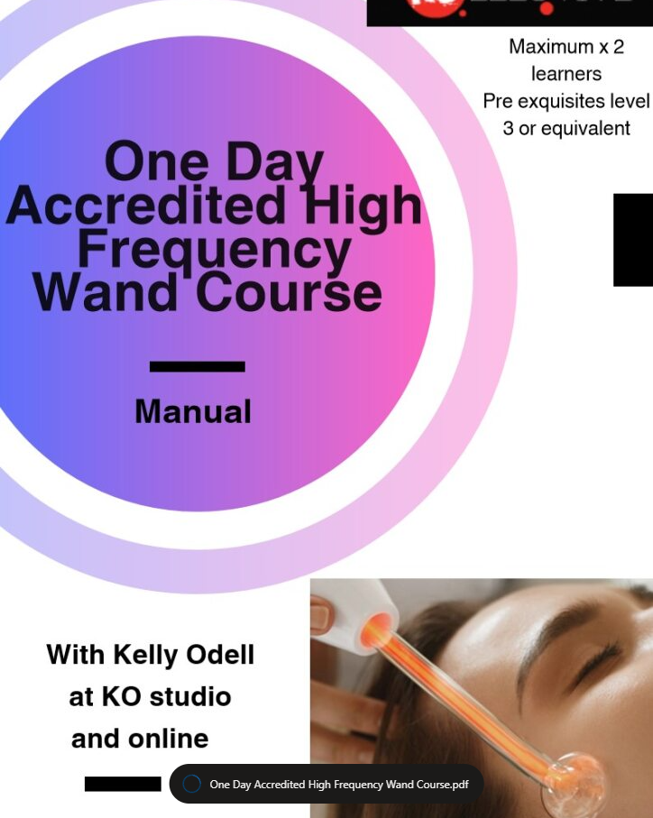 high frequency wand editable manual