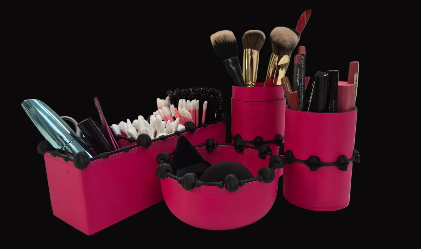 SKULL MAKEUP SET (3 PIECE BUNDLE)