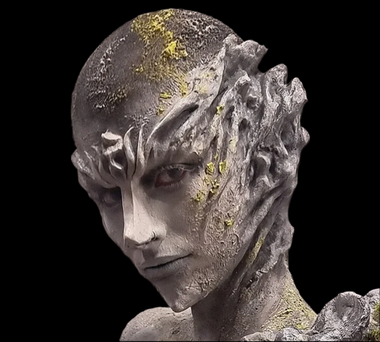 Stone statue Ear Prosthetics