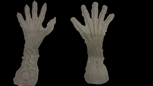 Gremlins reptile hands silicone 