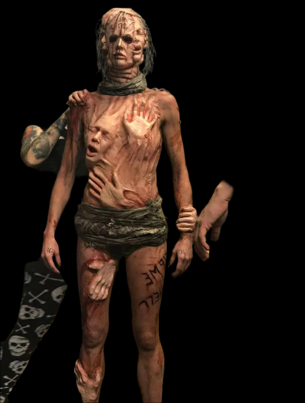 Ed Gein and Freddy Krueger classic horror body prosthetic costumes available.
