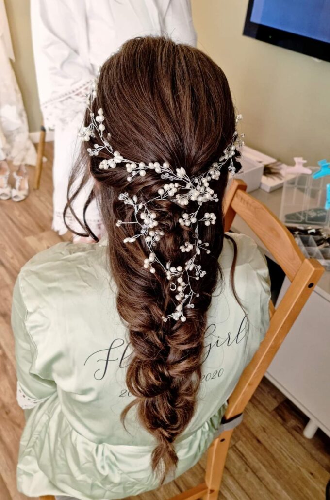 bridal boho hair specialist leicester