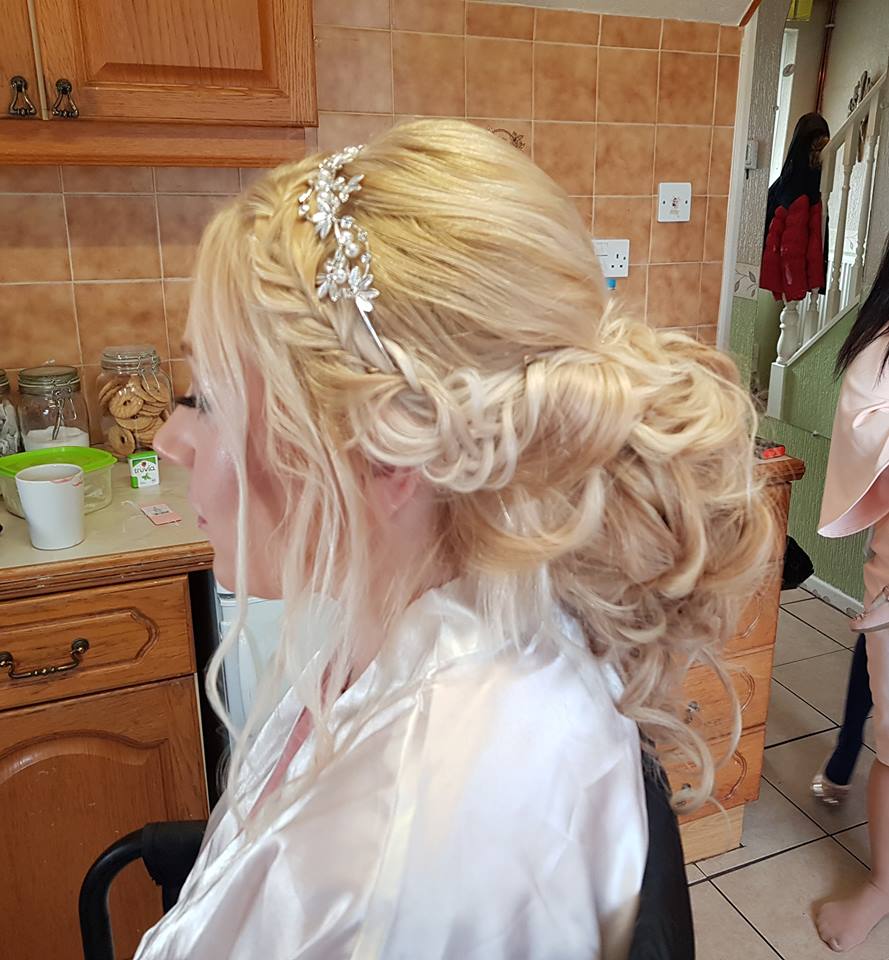 creative bridal hair stylist leicester 