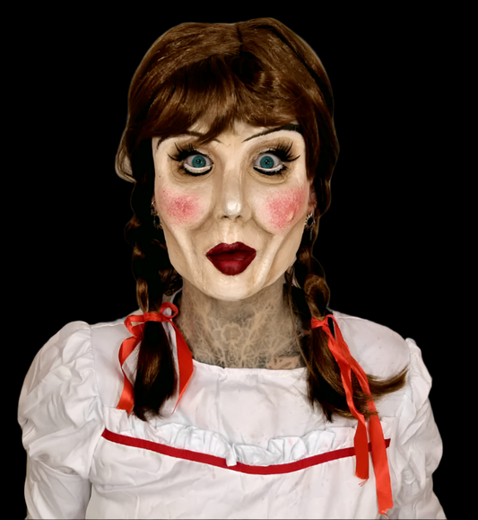 creepy doll face 