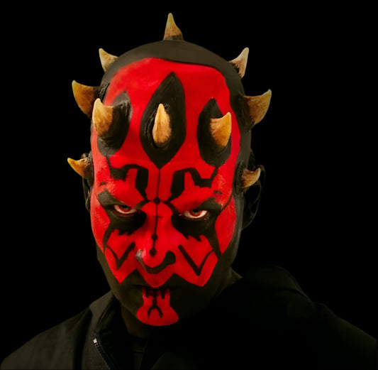 Darth maul latex horns prosthetic cosplay costume sets
