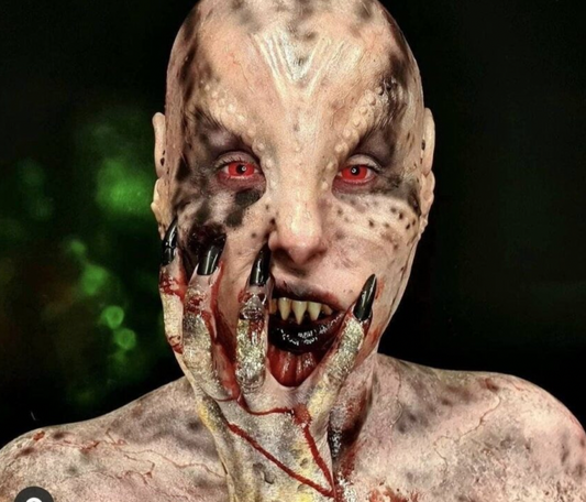 demon faux teeth 