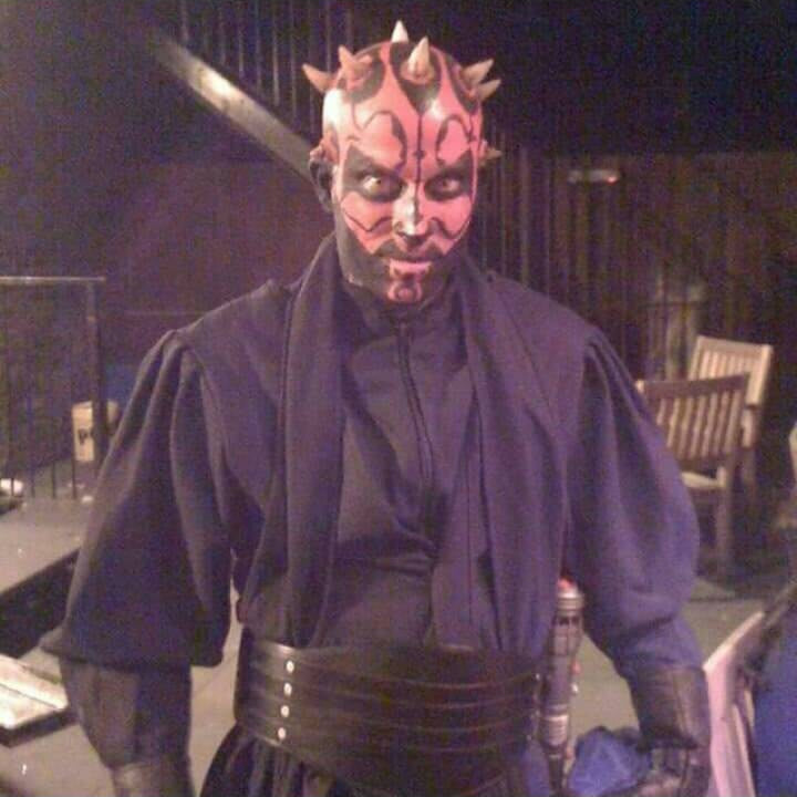 Darth maul latex horns prosthetic cosplay costume sets