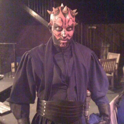 Darth maul latex horns prosthetic cosplay costume sets