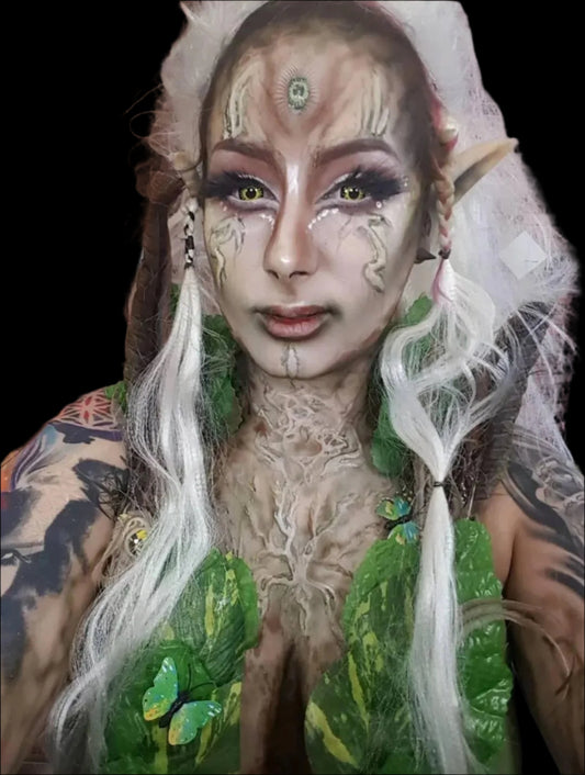 elf fairy tribal scars