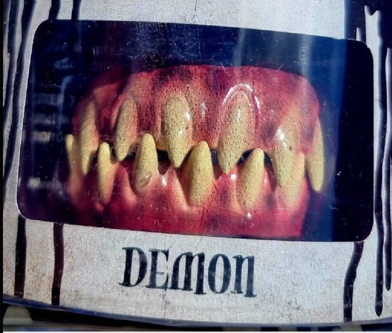 faux demon teeth 